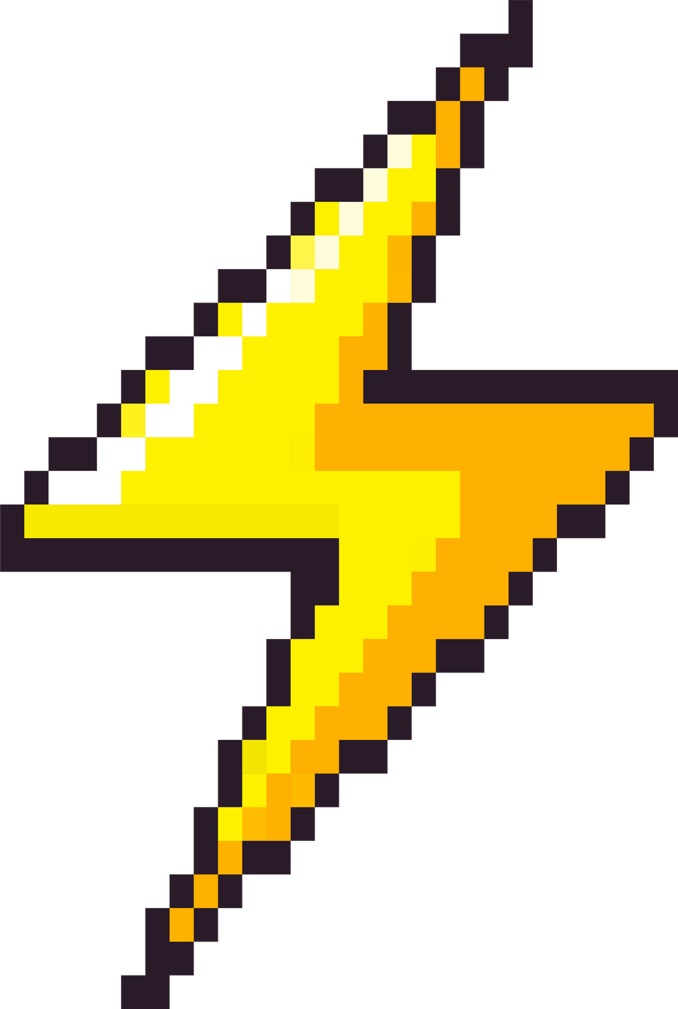 lightning pixel art